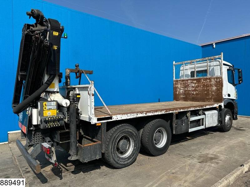 Mercedes-Benz Arocs 2636 6X4, EURO 6, Steel suspension, Palfinger - Pritsche LKW, Autokran: das Bild 2 Mercedes-Benz Arocs 2636 6X4, EURO 6, Steel suspension, Palfinger - Pritsche LKW, Autokran: das Bild 2