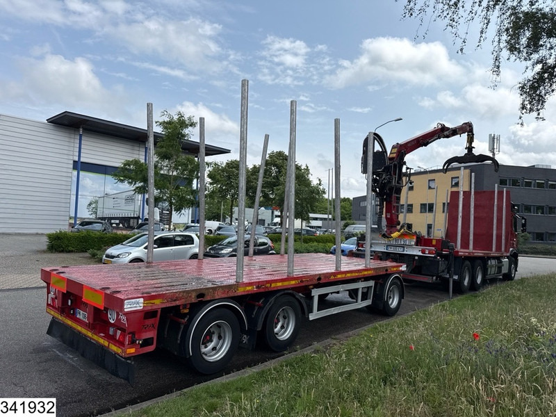 Mercedes-Benz Arocs 3353 6x4, EURO 6, Rertarder, Kesla, Combi - Holztransporter, Autokran: das Bild 5 Mercedes-Benz Arocs 3353 6x4, EURO 6, Rertarder, Kesla, Combi - Holztransporter, Autokran: das Bild 5