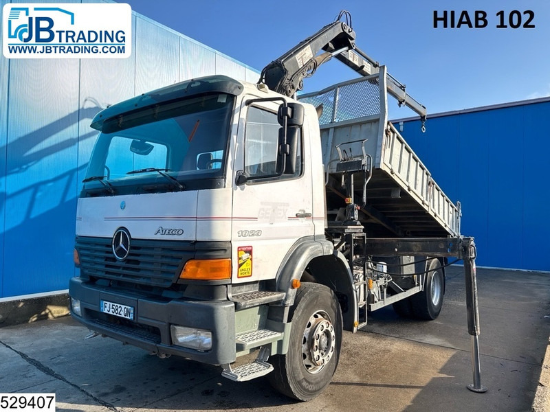 Mercedes-Benz Atego 1828 Manual, Steel Suspension, HIAB - Kipper, Autokran: das Bild 1 Mercedes-Benz Atego 1828 Manual, Steel Suspension, HIAB - Kipper, Autokran: das Bild 1
