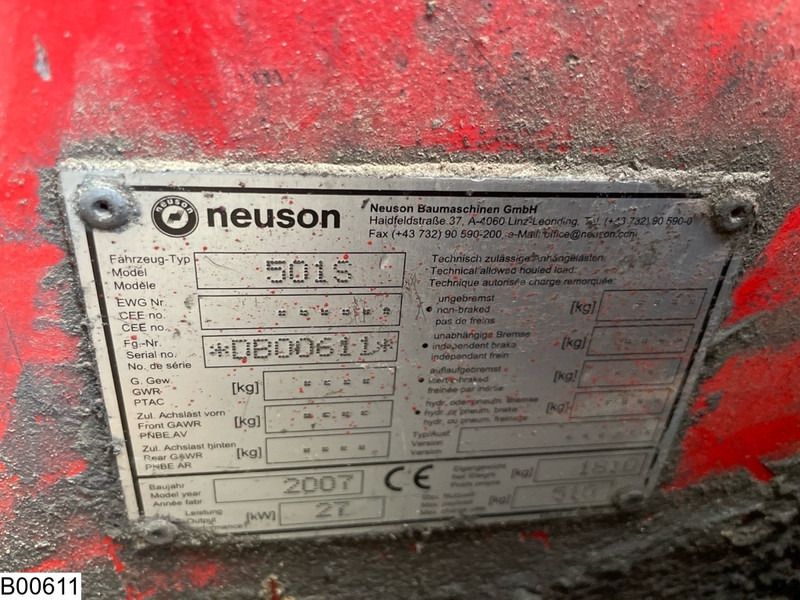 Neuson 501 S 510KG, 3.5M, 2417h - Radlader: das Bild 5 Neuson 501 S 510KG, 3.5M, 2417h - Radlader: das Bild 5