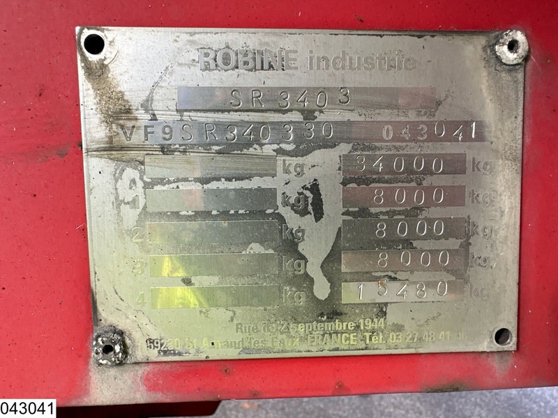 ROBINE Gas 48028 Liter, LPG GPL gas tank, Gaz, 1 Compartment - Tankauflieger: das Bild 4 ROBINE Gas 48028 Liter, LPG GPL gas tank, Gaz, 1 Compartment - Tankauflieger: das Bild 4