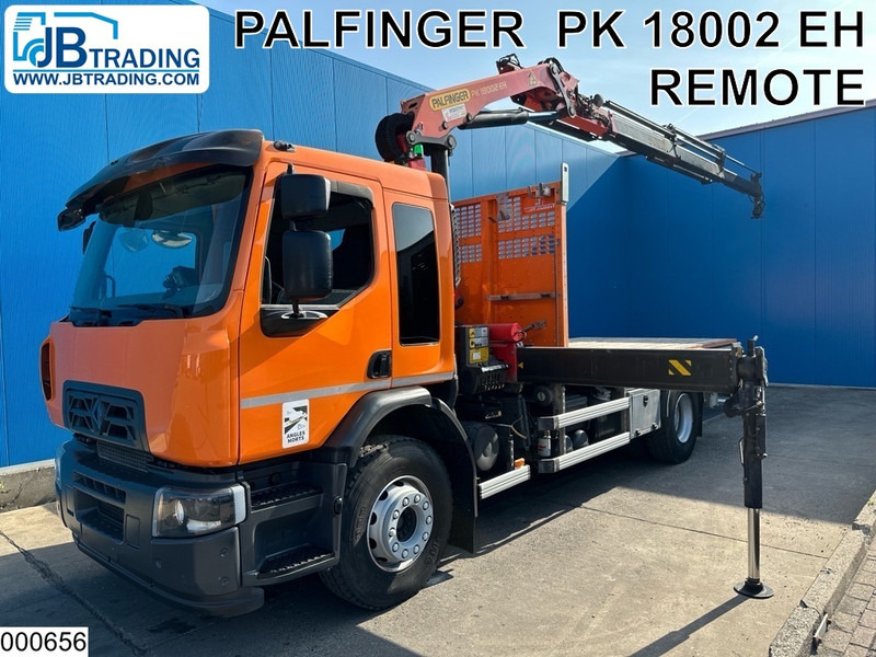 Renault C 320 EURO 6, Steel suspension, Palfinger - Pritsche LKW, Autokran: das Bild 1 Renault C 320 EURO 6, Steel suspension, Palfinger - Pritsche LKW, Autokran: das Bild 1