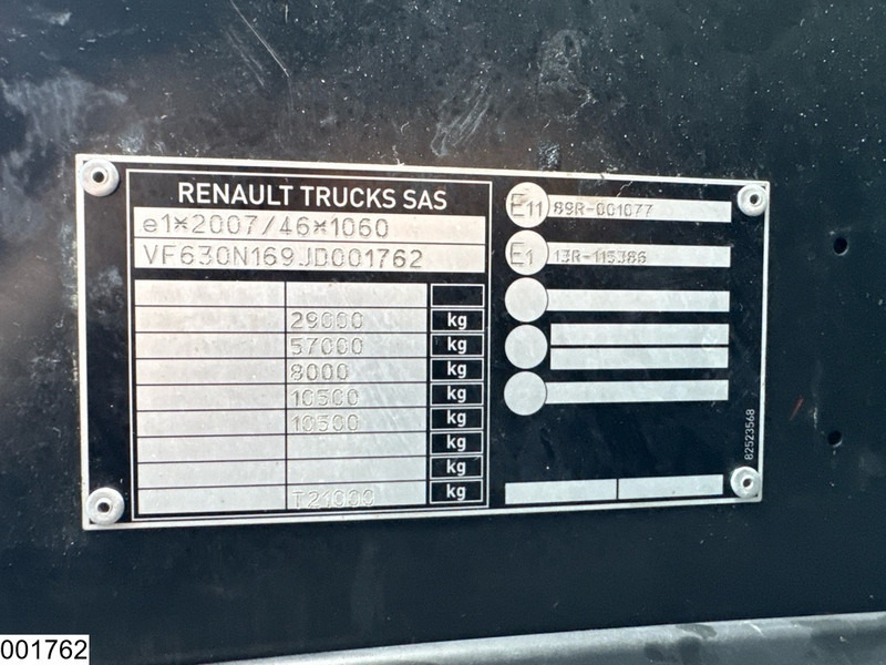 Pritsche LKW, Autokran Renault C 380 6X4, EURO 6, HIAB, Remote, Steel suspension: das Bild 7 Pritsche LKW, Autokran Renault C 380 6X4, EURO 6, HIAB, Remote, Steel suspension: das Bild 7