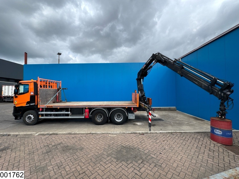Pritsche LKW, Autokran Renault C 380 6X4, EURO 6, HIAB, Remote, Steel suspension: das Bild 17 Pritsche LKW, Autokran Renault C 380 6X4, EURO 6, HIAB, Remote, Steel suspension: das Bild 17