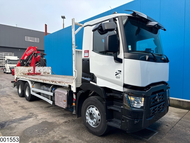 Renault C 380 6x4, EURO 6, Fassi, Steel suspension, Remote - Pritsche LKW, Autokran: das Bild 3 Renault C 380 6x4, EURO 6, Fassi, Steel suspension, Remote - Pritsche LKW, Autokran: das Bild 3