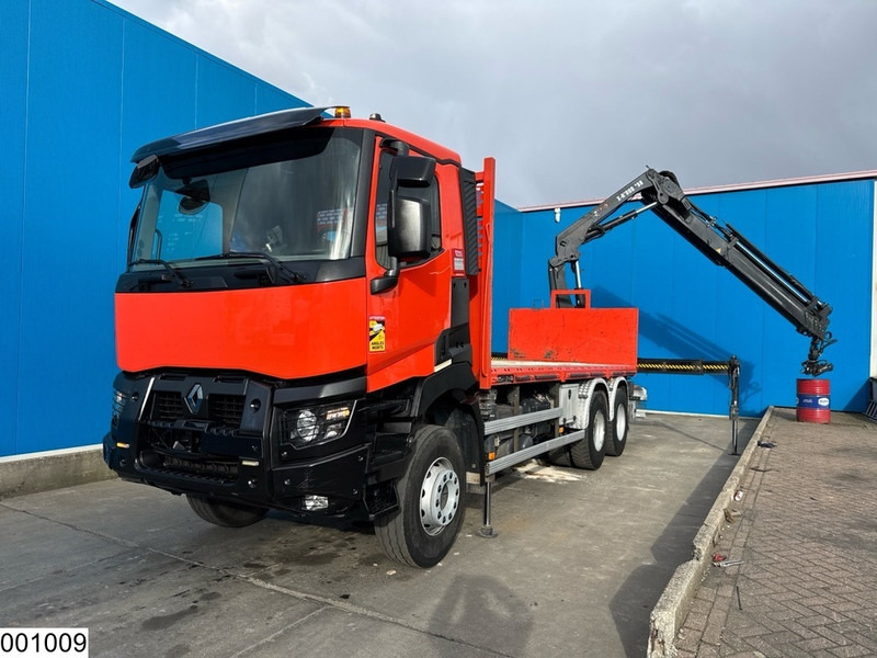 Renault C 380 6x4, EURO 6, Hiab, Remote - Pritsche LKW, Autokran: das Bild 3 Renault C 380 6x4, EURO 6, Hiab, Remote - Pritsche LKW, Autokran: das Bild 3