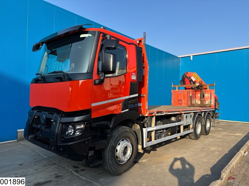 Renault C 430 6x4, EURO 6, Retarder, Palfinger,Remote - Pritsche LKW, Autokran: das Bild 4 Renault C 430 6x4, EURO 6, Retarder, Palfinger,Remote - Pritsche LKW, Autokran: das Bild 4