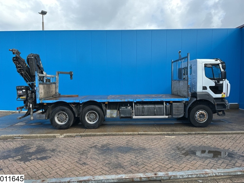 Pritsche LKW, Autokran Renault Kerax 380 Dxi 6x4, EURO 5, Hiab, Remote, Steel Suspension: das Bild 8