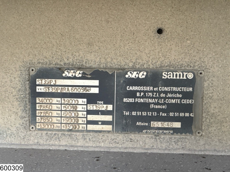 Samro gesloten bak - Koffer Auflieger: das Bild 4 Samro gesloten bak - Koffer Auflieger: das Bild 4