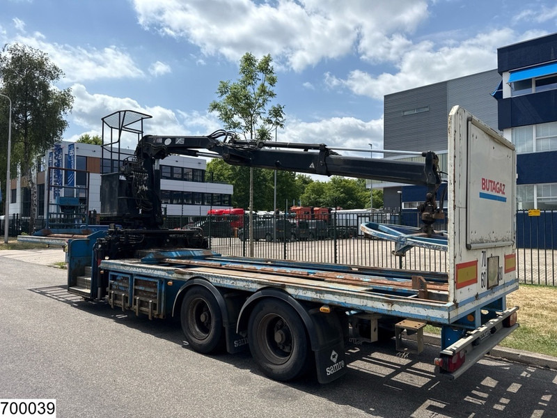 Samro open laadbak Hiab - Pritschenauflieger/ Plattformauflieger: das Bild 2 Samro open laadbak Hiab - Pritschenauflieger/ Plattformauflieger: das Bild 2