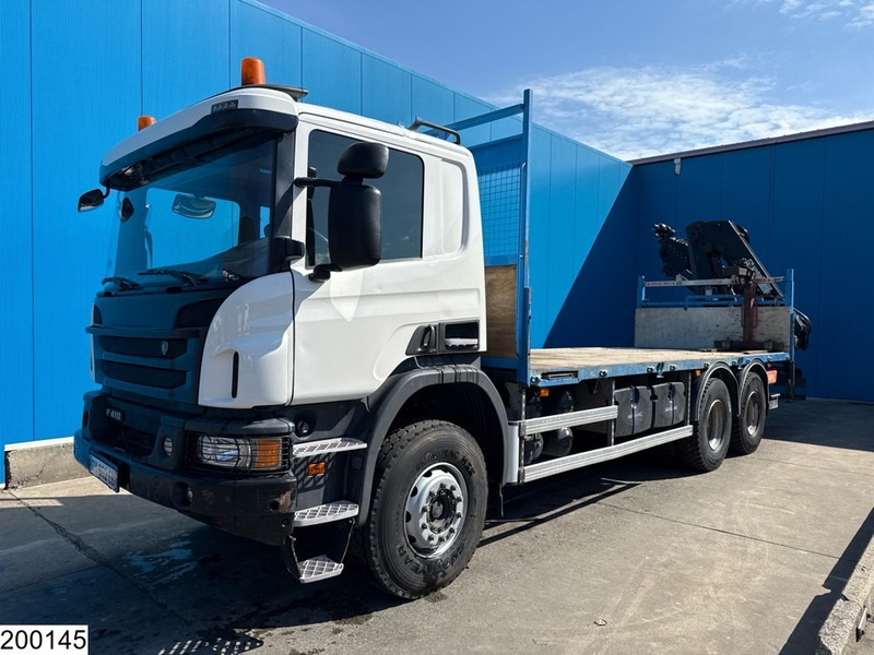 Scania P 410 6x4, EURO 6, Retarder, HIAB, Remote - Pritsche LKW, Autokran: das Bild 3 Scania P 410 6x4, EURO 6, Retarder, HIAB, Remote - Pritsche LKW, Autokran: das Bild 3