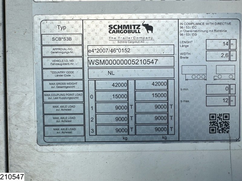 Schmitz Cargobull Koel vries Thermo King SLX Spectrum - Kühlkoffer Auflieger: das Bild 3 Schmitz Cargobull Koel vries Thermo King SLX Spectrum - Kühlkoffer Auflieger: das Bild 3