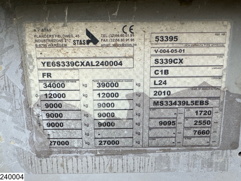 Stas kipper 23.19 m3, Lift axle - Kipper Auflieger: das Bild 4 Stas kipper 23.19 m3, Lift axle - Kipper Auflieger: das Bild 4