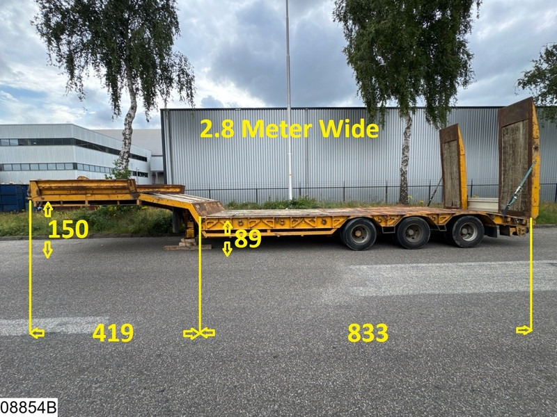 Trax Lowbed 53.000 KG - Tieflader Auflieger: das Bild 2 Trax Lowbed 53.000 KG - Tieflader Auflieger: das Bild 2