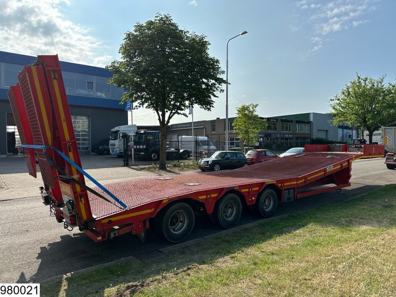 Tieflader Auflieger Verem Lowbed 45,000KG, Steering axle, Hydraulic, Winch: das Bild 9