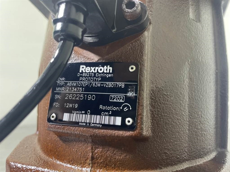 Manitou MT14/1840-Rexroth A6VM107EP1/63W-Drive motor - Hydraulik für Baumaschine: das Bild 4 Manitou MT14/1840-Rexroth A6VM107EP1/63W-Drive motor - Hydraulik für Baumaschine: das Bild 4