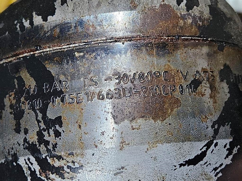 New Holland W110C-Hydac SBO210-0,75E1/663U-Accumulator - Hydraulik für Baumaschine: das Bild 3 New Holland W110C-Hydac SBO210-0,75E1/663U-Accumulator - Hydraulik für Baumaschine: das Bild 3