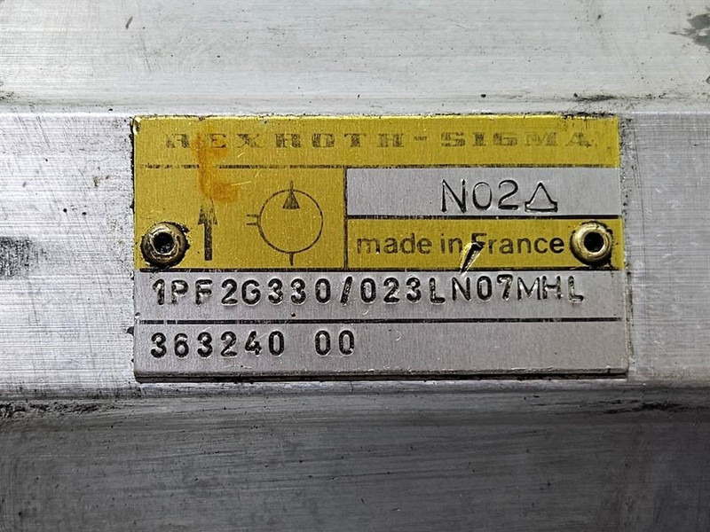 Rexroth 1PF2G330/023RD07MBK - Gearpump/Zahnradpumpe - Hydraulik für Baumaschine: das Bild 5 Rexroth 1PF2G330/023RD07MBK - Gearpump/Zahnradpumpe - Hydraulik für Baumaschine: das Bild 5