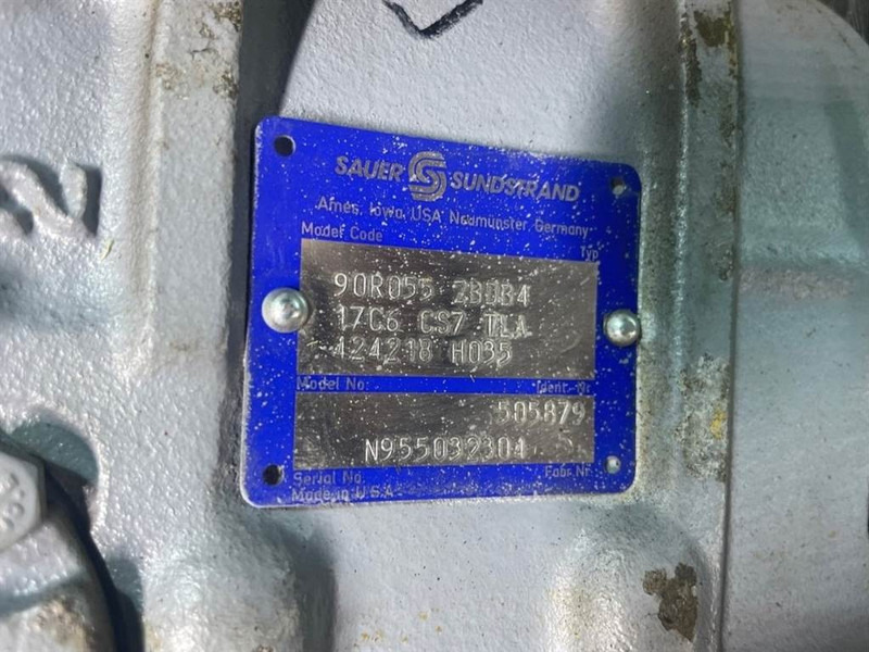 WACKER NEUSON 1000198547-Sauer Danfoss 90R055-Drive pump/Rijpomp - Hydraulik für Baumaschine: das Bild 5 WACKER NEUSON 1000198547-Sauer Danfoss 90R055-Drive pump/Rijpomp - Hydraulik für Baumaschine: das Bild 5