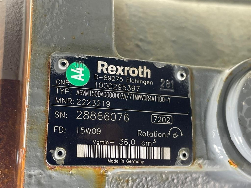 WACKER NEUSON EW100-1000295397-Drive motor/Fahrmotor/Rijmotor - Hydraulik für Baumaschine: das Bild 5 WACKER NEUSON EW100-1000295397-Drive motor/Fahrmotor/Rijmotor - Hydraulik für Baumaschine: das Bild 5