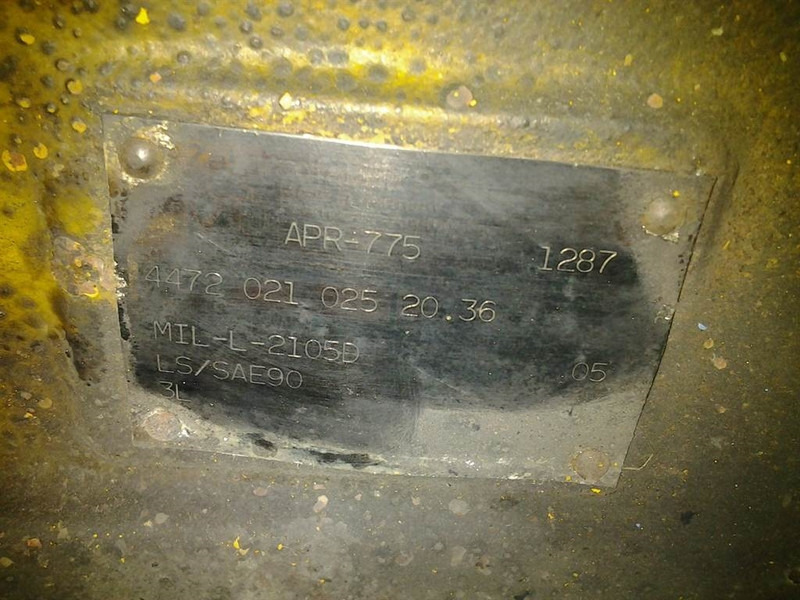 ZF APR-775 - Werklust WG 18 C - Axle - Achse und Teile für Baumaschine: das Bild 3 ZF APR-775 - Werklust WG 18 C - Axle - Achse und Teile für Baumaschine: das Bild 3