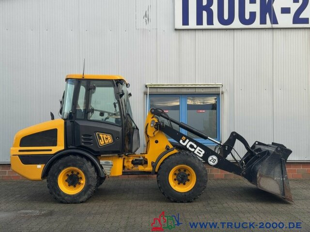 Radlader JCB 407 T4 4x4 Radlader Schutzkabine Schaufel +Gabel: das Bild 10