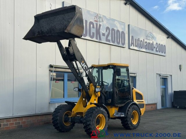 Radlader JCB 407 T4 4x4 Radlader Schutzkabine Schaufel +Gabel: das Bild 12
