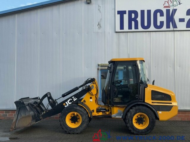 Radlader JCB 407 T4 4x4 Radlader Schutzkabine Schaufel +Gabel: das Bild 15