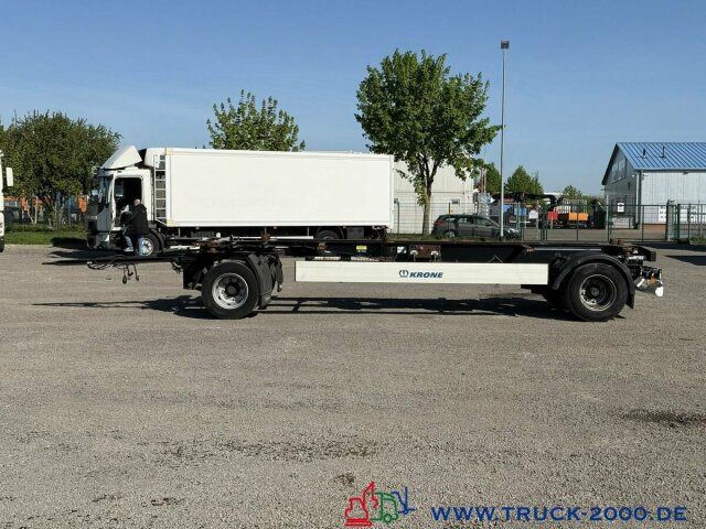 Container/ Wechselfahrgestell Anhänger Krone AZ18 Box Carrier - Luft - BPW Achsen: das Bild 7