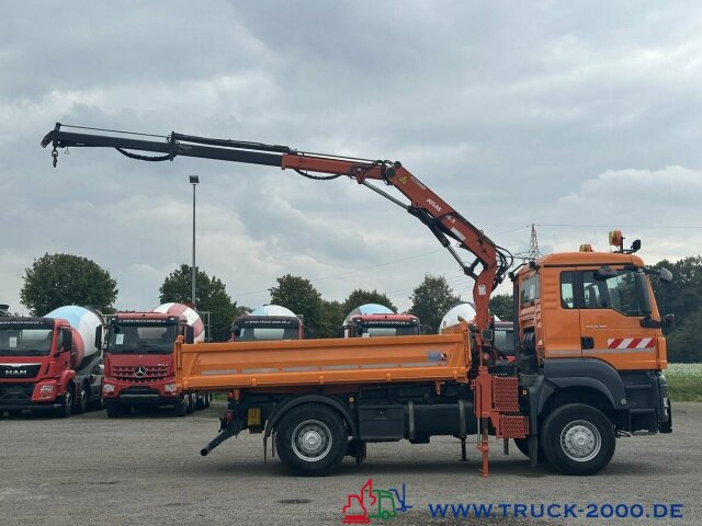 MAN 18.320 4x4 Atlas Kran + Winterdienstausstattung - Kipper, Autokran: das Bild 3 MAN 18.320 4x4 Atlas Kran + Winterdienstausstattung - Kipper, Autokran: das Bild 3