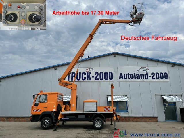 MAN 8.163 Ruthmann 17.3 m Arbeitshöhe 10 m seitlich - LKW mit Arbeitsbühne: das Bild 1 MAN 8.163 Ruthmann 17.3 m Arbeitshöhe 10 m seitlich - LKW mit Arbeitsbühne: das Bild 1