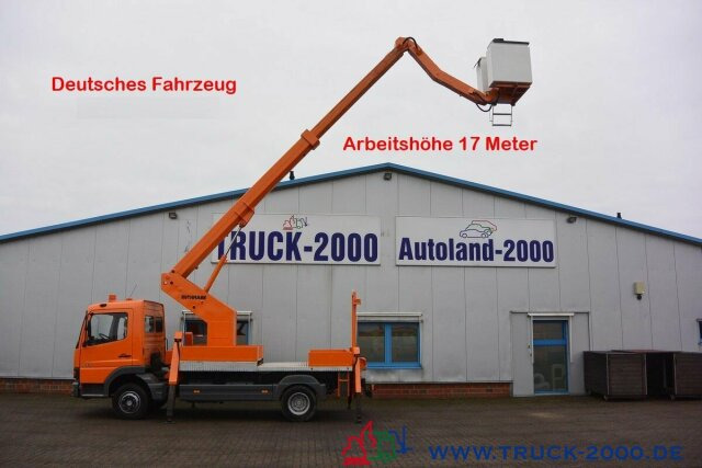 Mercedes-Benz Atego 815 Ruthmann T170 17m seitl. Auslage 12m - LKW mit Arbeitsbühne: das Bild 1 Mercedes-Benz Atego 815 Ruthmann T170 17m seitl. Auslage 12m - LKW mit Arbeitsbühne: das Bild 1