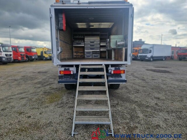 Mercedes-Benz Atego 824 4x4 Ideal Werkstatt-Wohn-Expeditionsmobil - Koffer LKW: das Bild 3 Mercedes-Benz Atego 824 4x4 Ideal Werkstatt-Wohn-Expeditionsmobil - Koffer LKW: das Bild 3