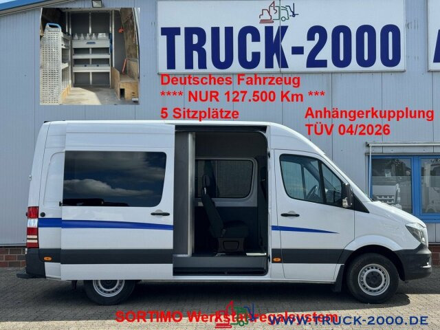 Mercedes-Benz Sprinter 314 Mixto 5Sitzer Sortimo Werkstattsyst - Kleinbus, Personentransporter: das Bild 1 Mercedes-Benz Sprinter 314 Mixto 5Sitzer Sortimo Werkstattsyst - Kleinbus, Personentransporter: das Bild 1