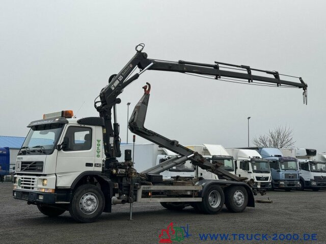 Volvo 340 HIAB Kran 11,9m=790kg 5+6 Steuerkreis Klima - Abrollkipper, Autokran: das Bild 2 Volvo 340 HIAB Kran 11,9m=790kg 5+6 Steuerkreis Klima - Abrollkipper, Autokran: das Bild 2