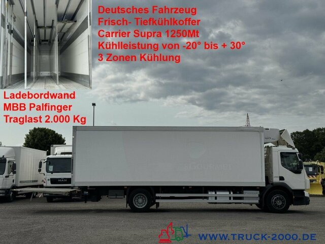 Volvo FE 18 280 3 Zonen Frisch- + Tiefkühler Carrier - Kühlkoffer LKW: das Bild 1 Volvo FE 18 280 3 Zonen Frisch- + Tiefkühler Carrier - Kühlkoffer LKW: das Bild 1