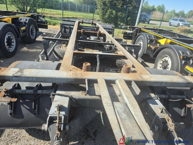Web-Trailer 18 Box Carrier - Luft - SAF Achsen - Container/ Wechselfahrgestell Anhänger: das Bild 4 Web-Trailer 18 Box Carrier - Luft - SAF Achsen - Container/ Wechselfahrgestell Anhänger: das Bild 4