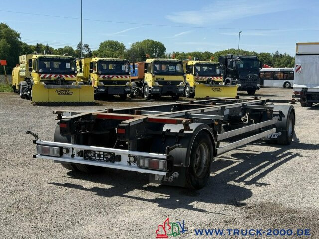 Container/ Wechselfahrgestell Anhänger Web-Trailer 18 Box Carrier - Luft - SAF Achsen: das Bild 12