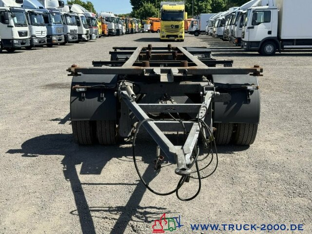 Container/ Wechselfahrgestell Anhänger Web-Trailer 18 Box Carrier - Luft - SAF Achsen: das Bild 10
