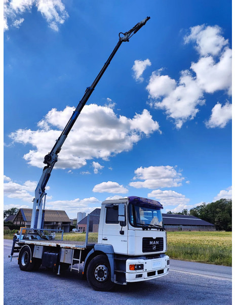 MAN 18.410 F2000 Cormach 22000 E4F + jib - Pritsche LKW, Autokran: das Bild 1 MAN 18.410 F2000 Cormach 22000 E4F + jib - Pritsche LKW, Autokran: das Bild 1