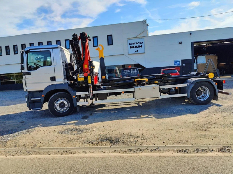 MAN TGM 18.290 Container + Palfinger PK13001 - Abrollkipper, Autokran: das Bild 4 MAN TGM 18.290 Container + Palfinger PK13001 - Abrollkipper, Autokran: das Bild 4