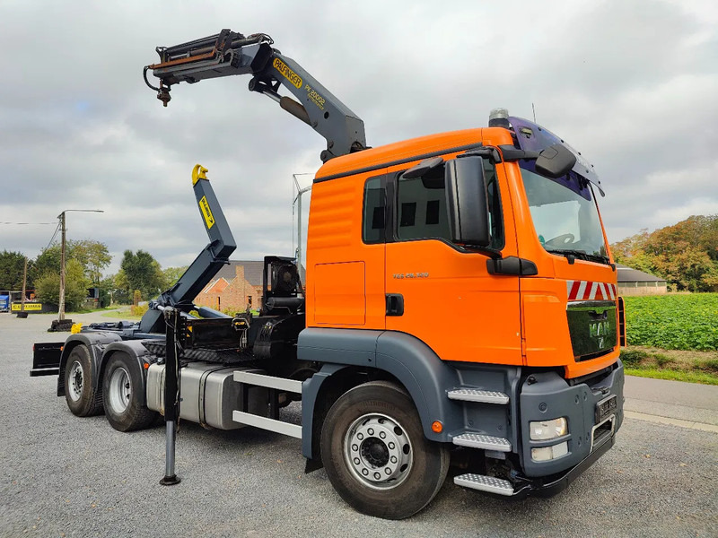 MAN TGS 26.320 Palfinger PK20002 Cotainer Marrel - Abrollkipper, Autokran: das Bild 2 MAN TGS 26.320 Palfinger PK20002 Cotainer Marrel - Abrollkipper, Autokran: das Bild 2