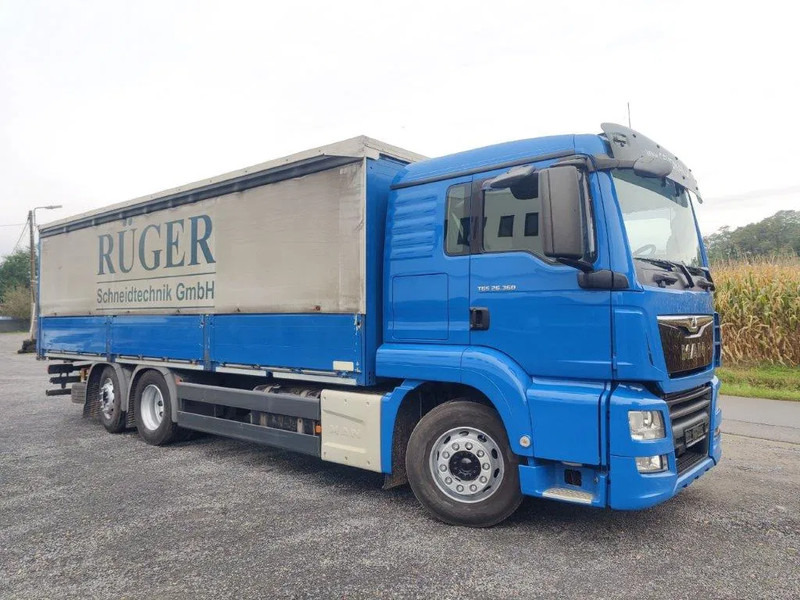 MAN TGS 26.360 Schuifzeil Euro6 - Plane LKW: das Bild 2 MAN TGS 26.360 Schuifzeil Euro6 - Plane LKW: das Bild 2