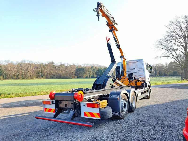 MAN TGX 26.400 6x2 Euro5 Container LEEBUR + Crane Effer 145 - Abrollkipper, Autokran: das Bild 4 MAN TGX 26.400 6x2 Euro5 Container LEEBUR + Crane Effer 145 - Abrollkipper, Autokran: das Bild 4
