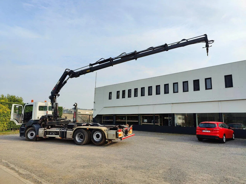 Mercedes-Benz Axor 2536 Euro5 container multilift crane HIAB 220 - Abrollkipper, Autokran: das Bild 4 Mercedes-Benz Axor 2536 Euro5 container multilift crane HIAB 220 - Abrollkipper, Autokran: das Bild 4