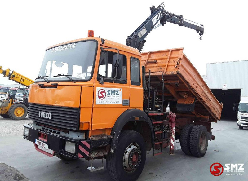 Iveco Magirus 170.23 hiab 071 - Kipper, Autokran: das Bild 3 Iveco Magirus 170.23 hiab 071 - Kipper, Autokran: das Bild 3