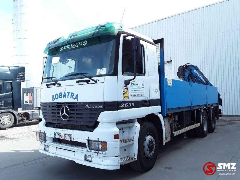 Mercedes-Benz Actros 2635 Atlas Ak190.2A5 - Pritsche LKW, Autokran: das Bild 3 Mercedes-Benz Actros 2635 Atlas Ak190.2A5 - Pritsche LKW, Autokran: das Bild 3