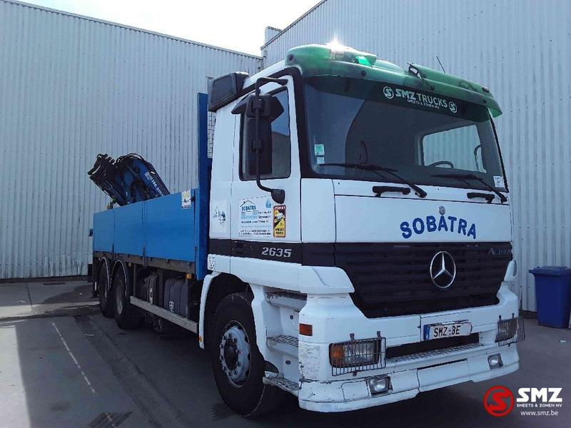 Mercedes-Benz Actros 2635 Atlas Ak190.2A5 - Pritsche LKW, Autokran: das Bild 1 Mercedes-Benz Actros 2635 Atlas Ak190.2A5 - Pritsche LKW, Autokran: das Bild 1