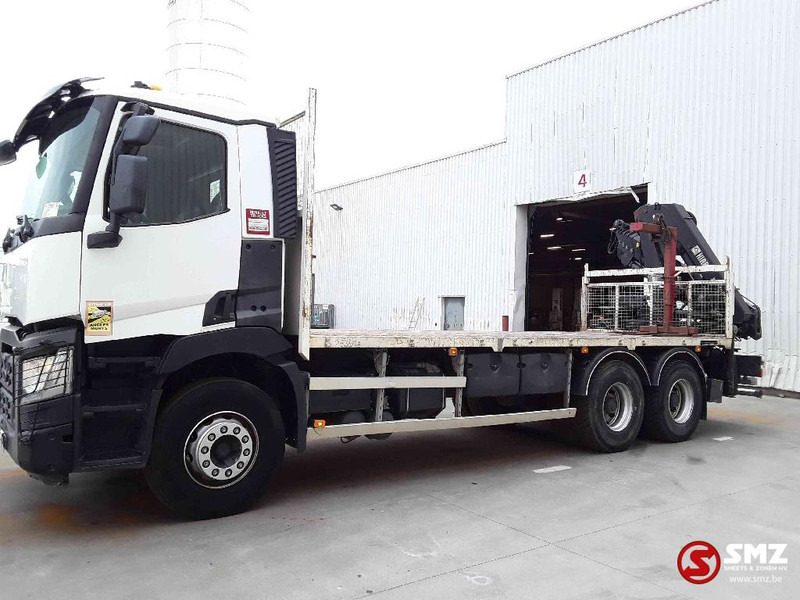 Renault C 380 hiab 188-3 remote - Pritsche LKW, Autokran: das Bild 5 Renault C 380 hiab 188-3 remote - Pritsche LKW, Autokran: das Bild 5