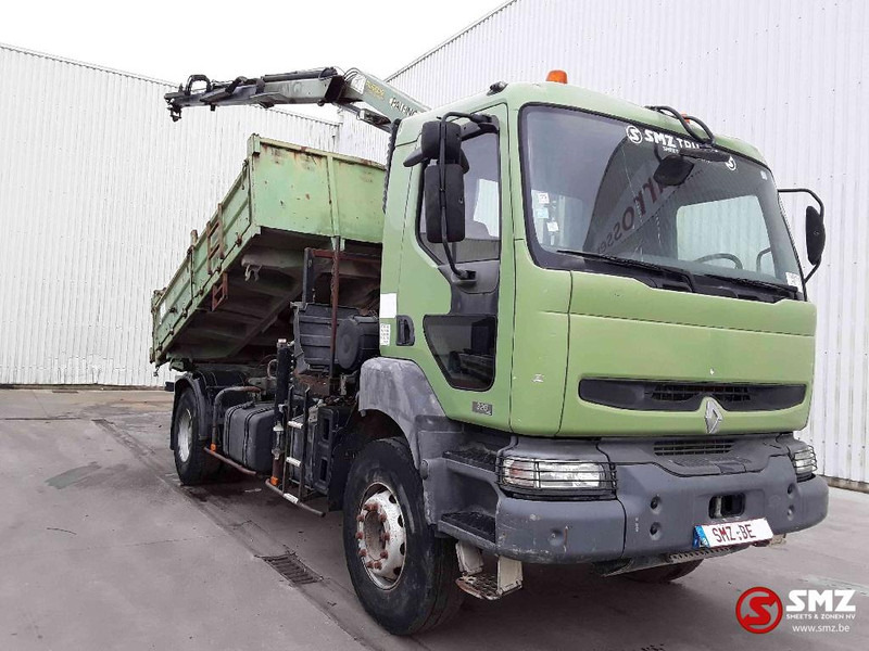 Renault Kerax 320 palfinger pk 1000-remote - Kipper, Autokran: das Bild 1 Renault Kerax 320 palfinger pk 1000-remote - Kipper, Autokran: das Bild 1